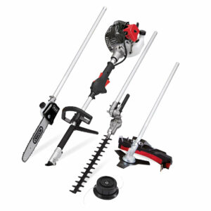 Outil de jardin multifonction 4 en 1 Scheppach essence MFH5200-4P-Neuf